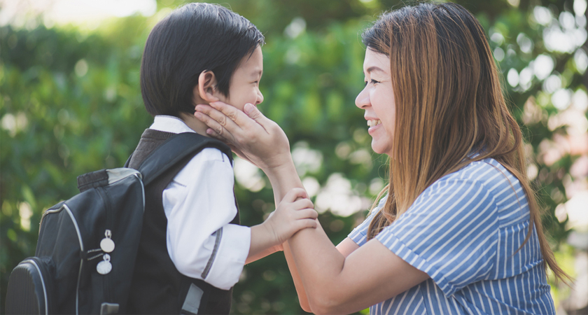 two homes children